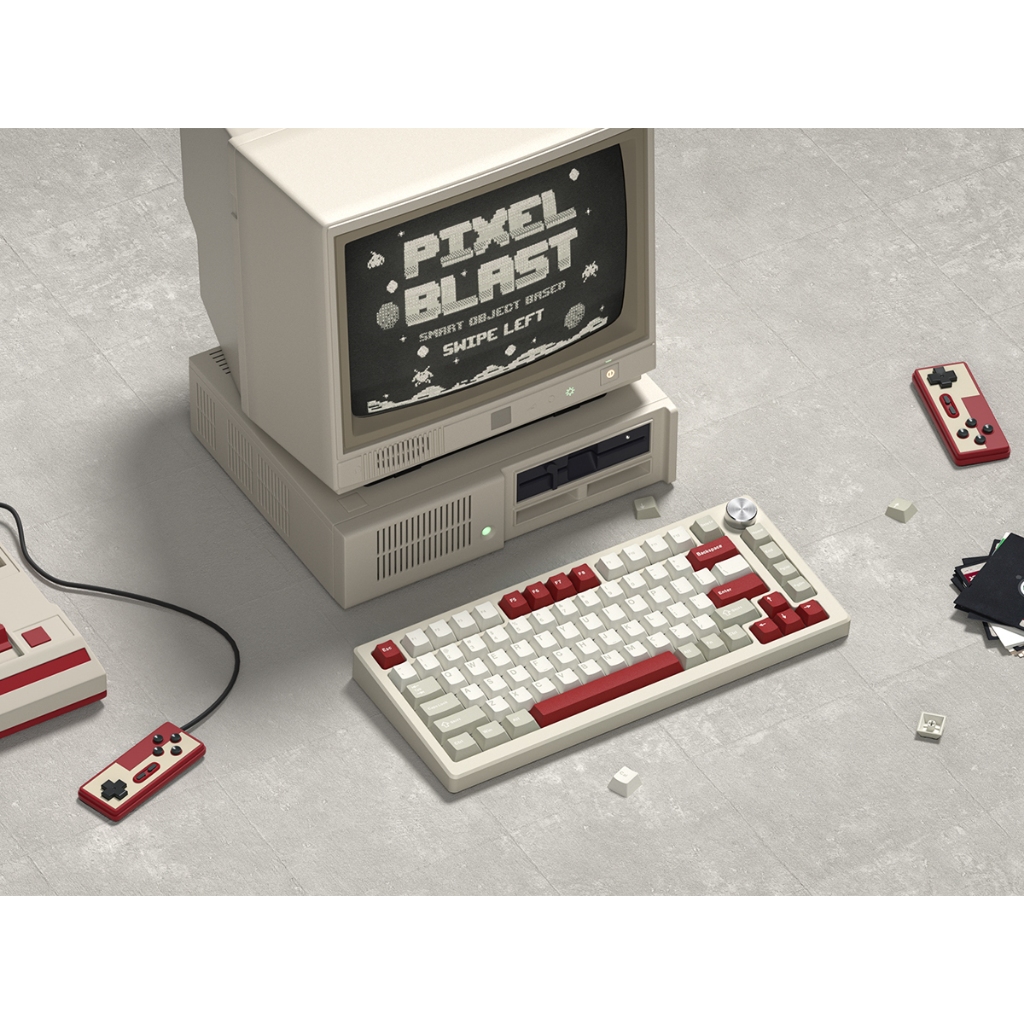 Womier 138 Phím Trò Chơi Retro Keycaps Tùy Chỉnh Mũ Chìa Khóa Bộ Anh Đào Hồ Sơ PBT Mũ Chìa Khóa Dành Cho Cherry MX Công Tắc Bàn Phím Cơ | BigBuy360 - bigbuy360.vn
