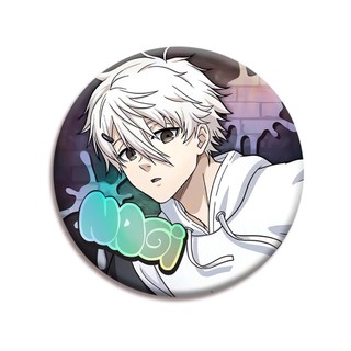 Khóa XANH Isagi Yoichi Chigiri Hyoma Seishiro Nagi Anime Tinplate Kim Loại Huy Hiệu Pin Anime Ngoại Vi Thổ Cẩm Sưu Tập Quà Tặng