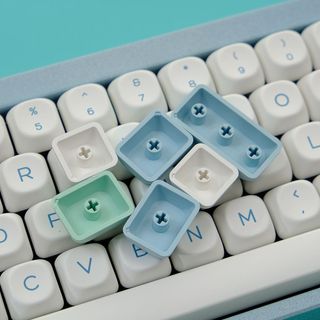 Iceberg Keycaps PBT Dye-sub KOA Profile Keycap Custom Keycaps Tương thích với công tắc Cherry Gateron MX