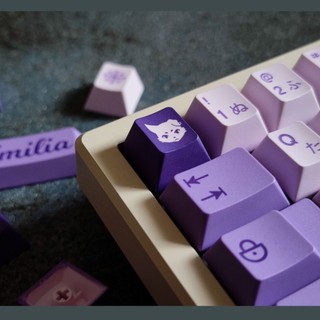 Gmk Frost Witch Keycaps PBT Dye-sub Cherry Profile Keycap Custom Keycaps Tương thích với Cherry Gateron MX Switch