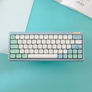 Iceberg Keycaps PBT Dye-sub KOA Profile Keycap Custom Keycaps Tương thích với công tắc Cherry Gateron MX