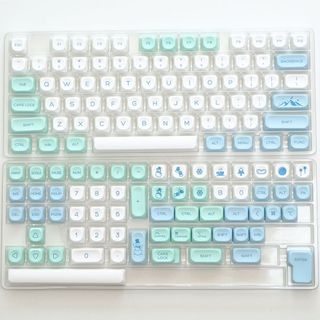 Iceberg Keycaps PBT Dye-sub KOA Profile Keycap Custom Keycaps Tương thích với công tắc Cherry Gateron MX