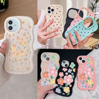 Vỏ Hoa Bướm Cho Huawei Nova Y70 3i Psmart 7I Y9Prime Y7Pro 2019 P40 Lite 70Lite 5G Honor X8 X6 X6A X7A X6S X9A Vỏ Trái Tim
