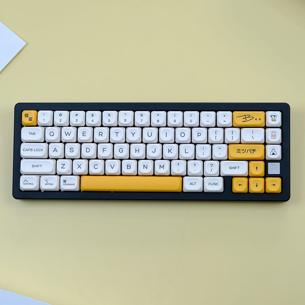 Mật Ong Sữa Keycaps PBT Dye-sub KOA Profile Keycap Tùy Chỉnh Keycaps ...