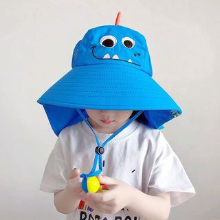 Mũ chống nắng cho bé, mũ chống tia UV vành lớn siêu to và rộng tặng kèm còi Sun hat【Chiosala12】
