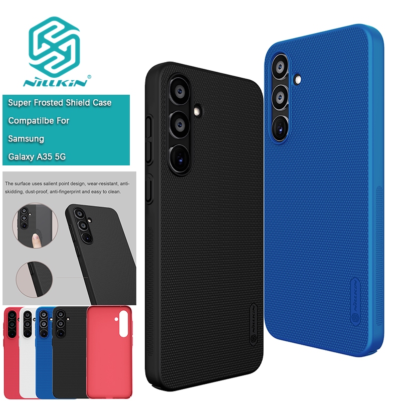 Nillkin Compatilbe Dành Cho Samsung Galaxy A16 / A15 4G / 5G / A35 / A25 5G Tấm Chắn Siêu Mờ Nhựa Cứng Chống Sốc Ốp lưng Vỏ Bảo Vệ