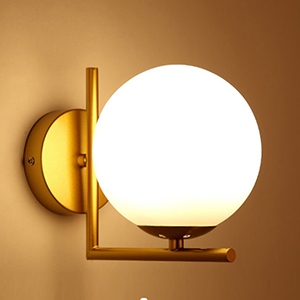 Đèn tường retro thẩm mỹ Đèn chiếu sáng phòng tắm hành lang trong nhà trang trí tường sconce phòng ngủ Bắc Âu bên cạnh
