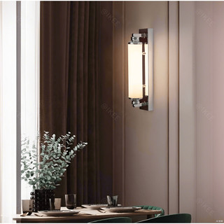 AIMI Bauhaus Retro Đèn Treo Tường Thiết Kế Bắc Âu Vintage Phong Cách Công Nghiệp Đèn Ống Phòng Ngủ Đầu Giường Đèn Hành Lang Aisle Đèn