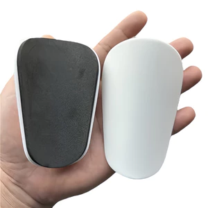 Tmoy 1 Cặp Bóng Đá Mini Shin Pad Chống Mài Mòn Chống Sốc Thấm Hút Chân Bảo Vệ Nhẹ Di Động Bóng Đá Chân Ban TCM
