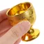 YYlingx [Tất cả đều có trong kho] Ấm Trà, Cốc Đền Vàng Trang Trí Vintage, Cốc Altar Trang Trí Hộ Gia Đình Kính Rượu Cổ Điển