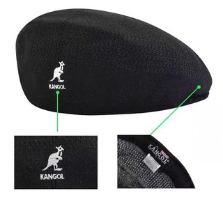 Hợp Thời Trang Họa Tiết Kangaroo Beret Đen kangol Lưới Mũ Thoáng Khí Cổ Điển Beanies Dành Cho Nữ Và Nam