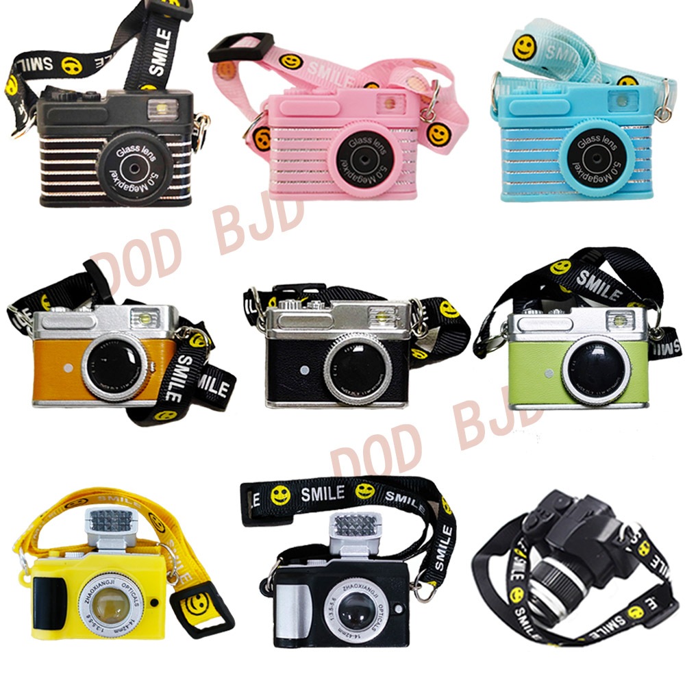 Camera búp bê có thể nhấp nháy, dành cho Labubu Macaron Bao-ao ...