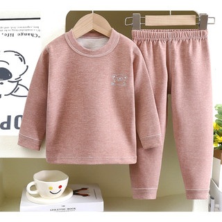 Mới Nhiệt Bộ Đồ Lót AB Bề Mặt Trẻ Em Chắc Chắn Áo + Quần 2 Chiếc Cảnh Báo Bé Trai Bé Gái Bộ Đồ Ngủ Trang Phục 1-16 Tuổi