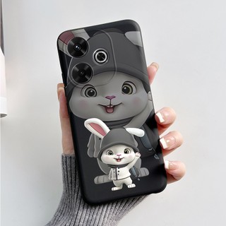 Dành Cho Xiaomi Redmi 13 4G / Poco M6 Vỏ Thiết Kế Mới Nhất Hoạt Hình Ốp Lưng Silicon Mềm Cho POCOM6 / Redmi13 Vỏ Điện Thoại