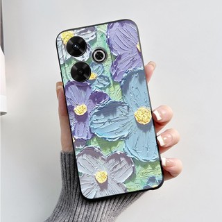 Dành Cho Xiaomi Redmi 13 4G / Poco M6 Vỏ Thiết Kế Mới Nhất Hoạt Hình Ốp Lưng Silicon Mềm Cho POCOM6 / Redmi13 Vỏ Điện Thoại