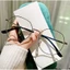 Mắt kính cận -0.50~-6.00 cho nam nữ, gọng phẳng phong cách Hàn Quốc, chống ánh sáng xanh, phù hợp học sinh 1132
