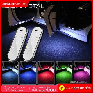 Đèn Cảnh Báo Mở Cửa Ô Tô Tự Động SEAMETAL Door Open Warning Light (bộ 2 cái)