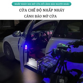 Đèn Cảnh Báo Mở Cửa Ô Tô Tự Động SEAMETAL Door Open Warning Light (bộ 2 cái)