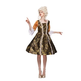 Phụ Nữ Cổ Tích Truyện Công Chúa Halloween Trang Phục Đảng Trò Chơi Nữ Hoàng Charlotte Cosplay Trang Phục Nữ Kỷ Nguyên Bóng Áo Trang Phục Người Lớn Carnival Sân Khấu Biểu Diễn Lạ Mắt Trang Phục