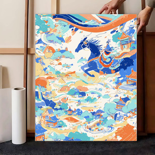 MOZI✨30 * 40cm / 40 * 50cm phong cảnh tranh tô màu theo số tranh số hóa tranh sơn dầu số hoá Tranh sơn dầu kỹ thuật số tự làm Tranh vẽ tay tô màu Tranh kỹ thuật số Tranh làm đầy Tranh kỹ thuật số Tranh Acrylic giải nén