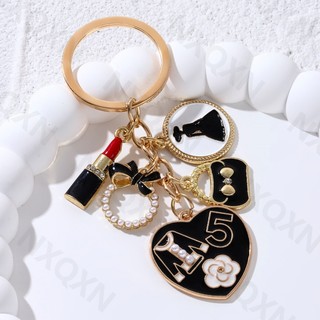 Mũ Đẹp Nơ Thắt Nơ Túi Vải Hoa Men Móc Khóa Trái Tim Trang Sức Thời Trang Cho Nữ Quà Tặng Handmade