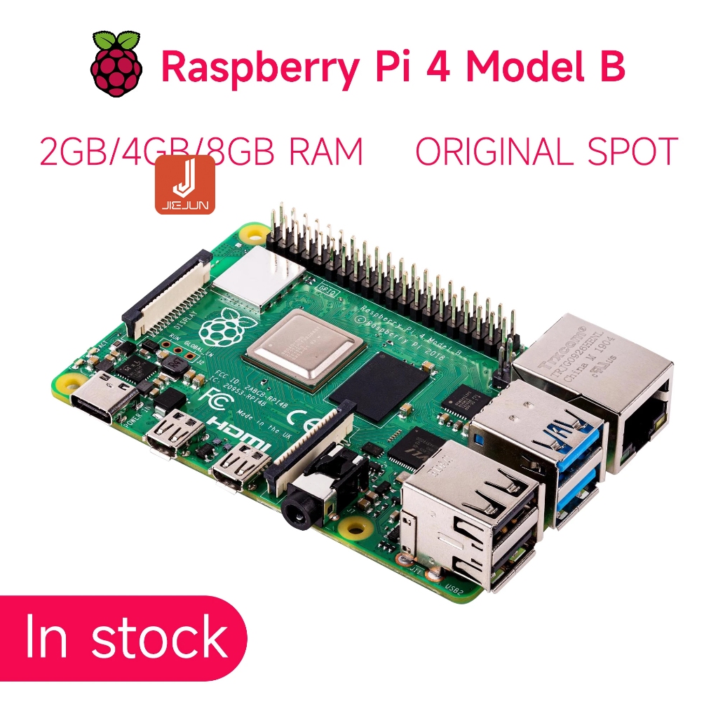 Raspberry Pi 4 Model B Board 2GB 4GB 8GB RAM CPU 64 Bit 1.5Ghz Bộ ...