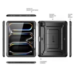 SUPCASE Unicorn Beetle Pro cho iPad Pro 13 Inch M5 / M4 2025 / 2024 Ốp lưng có giá đỡ bút chì Tích hợp bảo vệ màn hình Giá đỡ toàn thân Vỏ chắc chắn cho iPad Pro 13 2025 2024 M5 M4 — ảnh 7