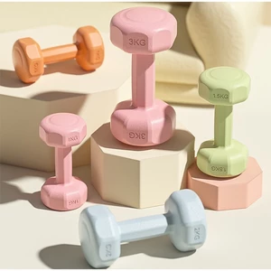 1kg 2kg 3kg Quả Tạ Lục Giác Hồng Xanh Xanh Trọng Lượng Thiết Bị Gym Thể Dục Gia Đình Luyện Tập