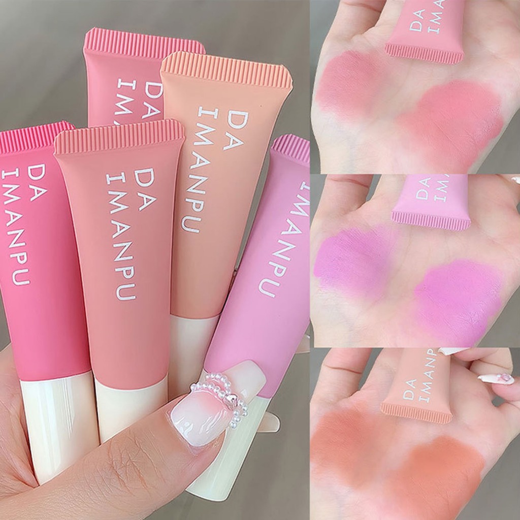 Daimanpu Air Sense Liquid Mist powder má hồng Matte Girl Sense Phấn má hồng dễ thương