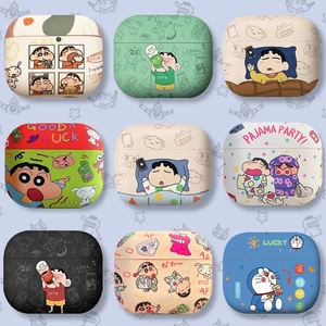 Bộ sưu tập Crayon Shin-chan Vỏ bảo vệ tai nghe cho AirPods4 Vỏ bảo vệ tai nghe dễ thương 2025 Phong cách mới cho Vỏ bảo vệ tai nghe AirPodsPro3 Tương thích với Vỏ AirPodsPro Vỏ AirPods2gen