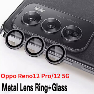 Ốp ống kính camera kim loại cho Oppo Reno12 12 Pro 15 13 14 Pro F 13F 14F 15F 4G 5G, full cover, bảo vệ chống trầy xước