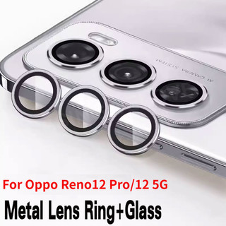 Ốp ống kính camera kim loại cho Oppo Reno12 12 Pro 15 13 14 Pro F 13F 14F 15F 4G 5G, full cover, bảo vệ chống trầy xước