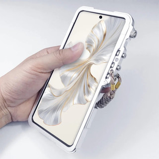 Giáp Vít Nhôm Kim Loại Ốp Lưng Điện Thoại Honor Magic 6 Ultimate Pro Lite RSR Hạng Nặng Vỏ Kim Loại Khung Vỏ Điện Thoại