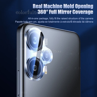 2024 Redmi13 Vỏ Bảo Vệ Camera Cho Xiaomi Redmi 13 4G 3D Cong HD Kính Cường Lực Bảo Vệ Màn Hình Mặt Sau Ống Kính Máy Ảnh Phim