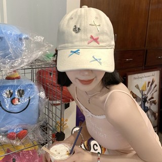 Mũ Nơ 3D Phong Cách Dễ Thương Bé Gái Mũ Bóng Chày Du Lịch Ngoài Trời Mũ Chống Nắng Cho Nữ
