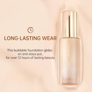 kem nền CATKIN chất lì che khuyết điểm tốt dưỡng ẩm dành cho da dầu / khô / hỗn hợp 30ml