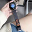 Dây đeo nylon 18mm 20mm 22mm cho Garmin Forerunner 55 158 165 168 245 255 265 645 Dây đeo cổ tay Velcro denim mát mẻ