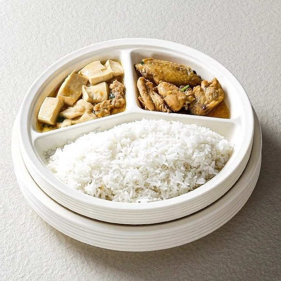 Đĩa Thực Phẩm Melamine Tròn Đĩa Ăn Ba Phân Đoạn Khay Ăn Bốn Lưới Đĩa Ăn Sáng Đa Lưới 211 Đĩa Lưới Ăn Tối Trẻ Em Đĩa Thức Ăn Nhanh Giảm Cân Định Lượng
