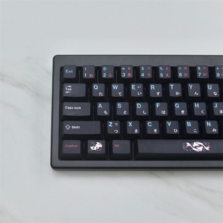 Zen Pond Keycaps PBT Dye-sub Cherry Profile Keycap Custom Keycaps Tương thích với công tắc Cherry Gateron MX