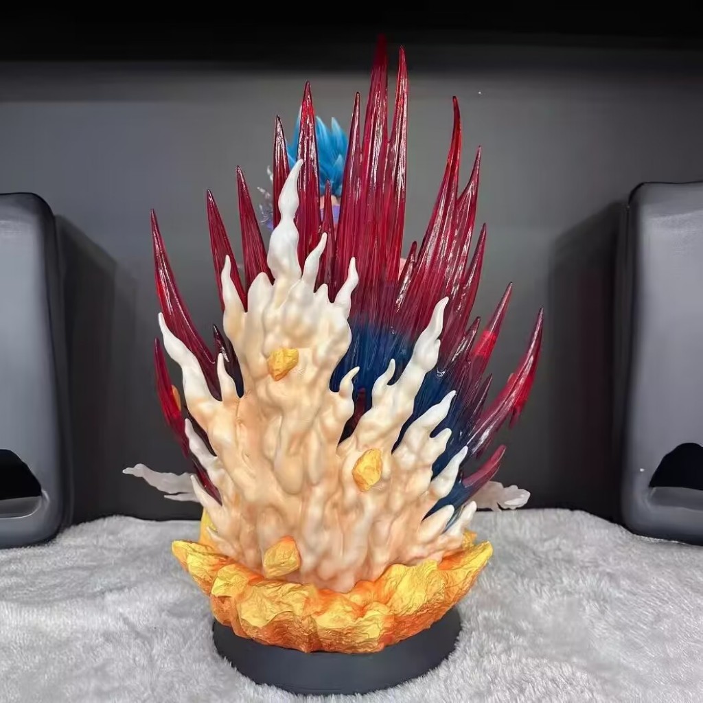 Dragon Ball Son Goku Hình Super Blue King Fist Son Goku Anime Cảnh Mẫu Đồ Trang Trí Quà Tặng Tượng Hàng Hóa