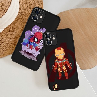 Ốp lưng Avengers Captain America Iron Man Spiderman IPhone 16 14 15 13 12 11 Pro ProMax 6 6s 7 8 6Plus 7Plus 8Plus X XS XR XSmax Matte Soft Cover