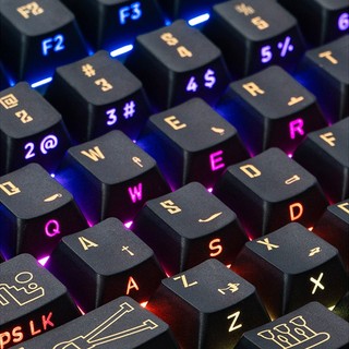Side Shine Through Keycaps PBT Dye-sub Cherry Profile Keycap Custom Keycaps Tương thích với công tắc Cherry Gateron MX