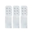 3 Miếng Nút Khoảng Cách 1.9cm Nữ Mềm Mại Thoải Mái Áo Ngực Co Giãn Mở Rộng Áo Ngực Dây Đeo Nối Dài 2 Móc 3 Hàng Áo Ngực Nữ Mở Rộng Áo Ngực Ban Nhạc