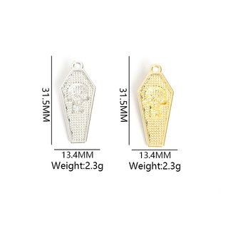 10 Chiếc Dark Gothic Phong Cách Tombstone & 3D Lập Thể Đầu Lâu Men Quyến Rũ Cho DIY Halloween Ma Quái Trang Sức Vòng Cổ Cá Tính Bông Tai Mặt Dây Hợp Kim Độc Đáo Trang Trí Tiệc Lễ Hội