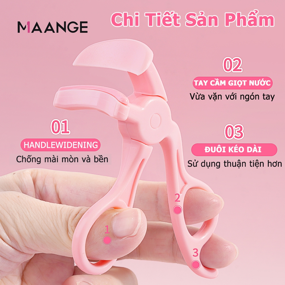 kẹp mi góc rộng MAANGE Với Mọi Hình Dạng Lông Mi Dành Cho Bạn Nữ 51970