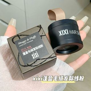 Xixi Hairline Powder 2 Màu Chống Thấm Nước Chống Mồ Hôi Lâu Dài Không lem Mịn Lấp Đầy Tóc Đường May Trước Sideburns Hair Shadow NO.D769