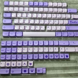 125 Phím Frost Witch Keycaps PBT Dye-sub XDA Profile Keycap Custom Keycaps Tương thích với Cherry Gateron MX Switch