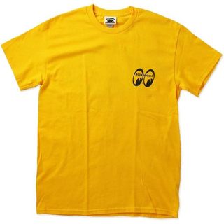 Áo thun Cotton nguyên chất tay ngắn MOON Tự động SFS Trắng Vàng
