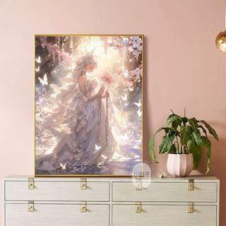 MOZI✨30 * 40cm / 40 * 50cm biểu tượng cung hoàng đạo tranh tô màu theo số tranh số hóa tranh sơn dầu số hoá Hoa Cổ Tích Tự Làm Tranh Sơn Dầu Kỹ Thuật Số Tranh Nhồi Bông Tranh Tay Tranh Vẽ Tranh Sơn Màu Tranh Sơn Dầu