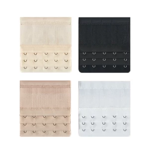 2 Miếng Nút Khoảng Cách 1.9cm Dây Đeo Áo Ngực Co Giãn Mở Rộng Thoải Mái Có Thể Điều Chỉnh Áo Ngực Ban Nhạc Cho Áo Braless Nhìn Đồ Lót Nữ Phụ Kiện Đồ Lót